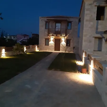Villa Luxury Stone In Afitos St'aloni Kassandria