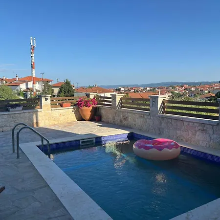 Luxury Stone In Afitos St'aloni Villa Kassandria