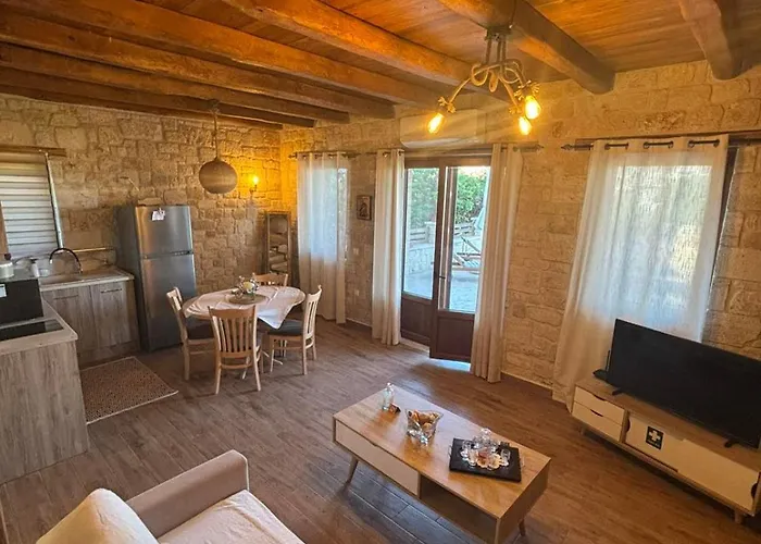 Luxury Stone In Afitos St'aloni Villa