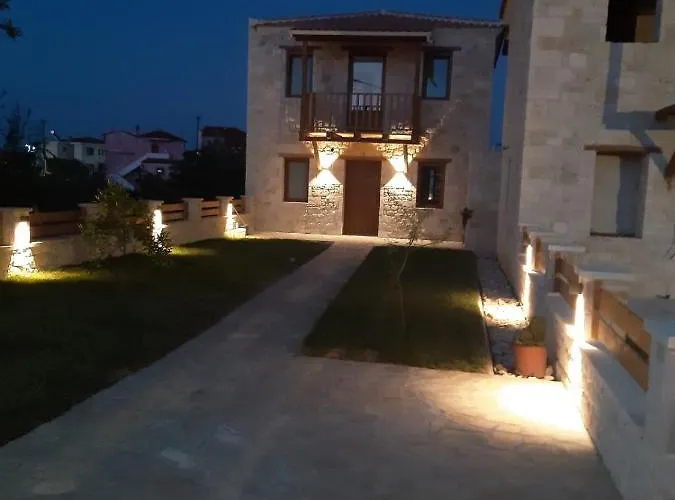 Villa Luxury Stone In Afitos St'aloni Kassandra