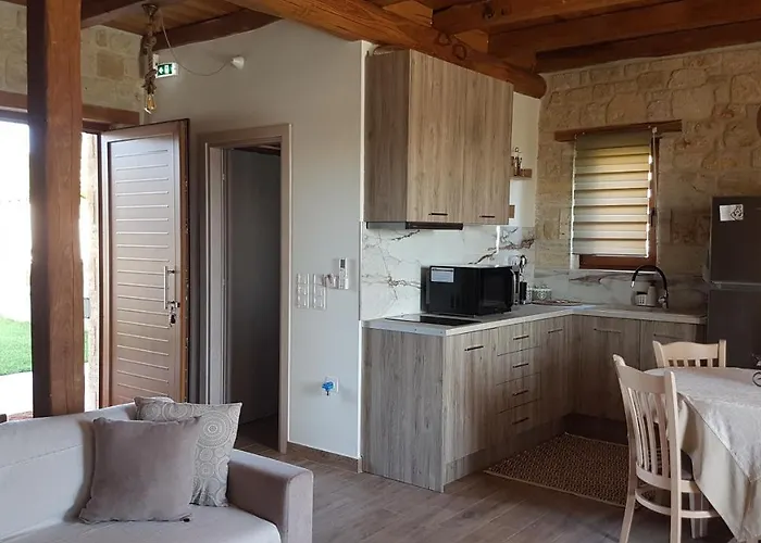 Villa Luxury Stone In Afitos St'aloni