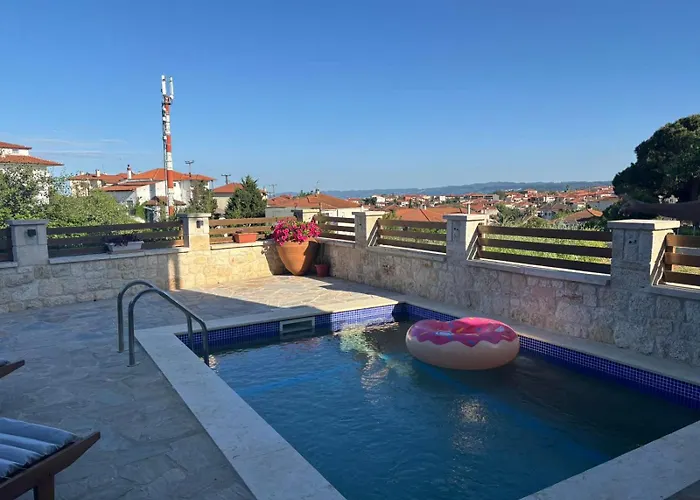 Luxury Stone In Afitos St'aloni Villa Kassandra